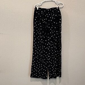 Black and White Polka Dot Pants
